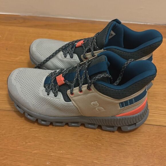 On Cloud Hi Edge Casual Shoes Glacier/ Shadow size 9.5 - Picture 8 of 12